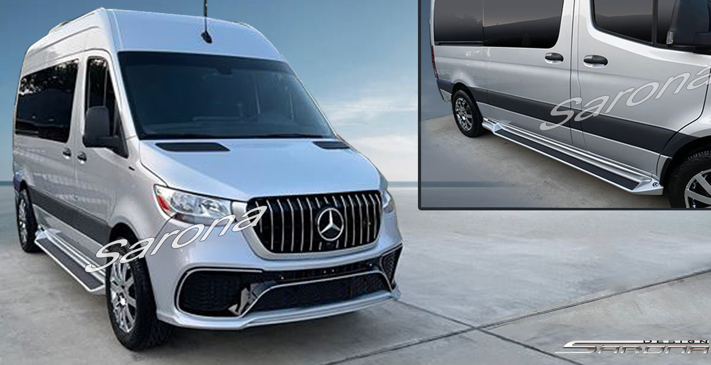 Custom Mercedes Sprinter  Short Wheel Base Body Kit (2019 - 2025) - Call for price (Part #MB-171-KT)